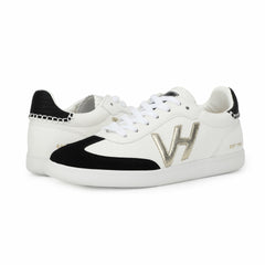 CRISP - WHITE BLACK WASHED GOLD | Vintage Havana Shoes