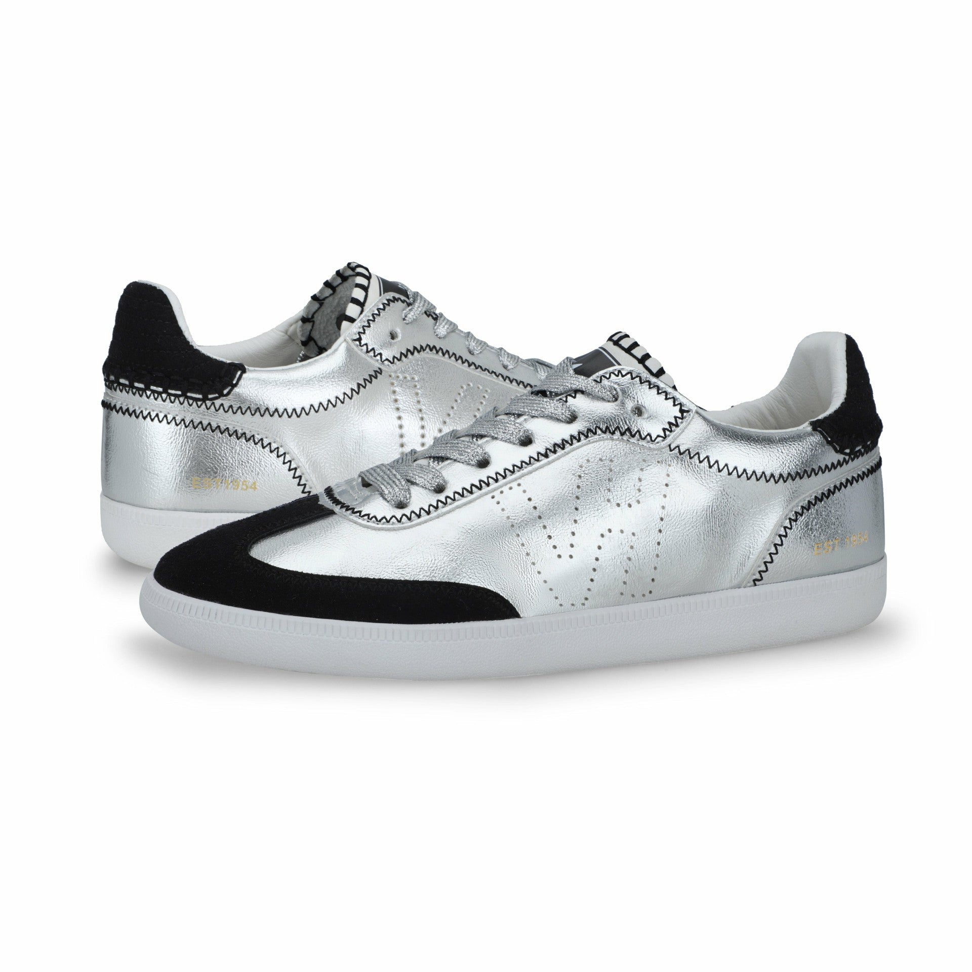 CRISP - WASHED SILVER BLACK | Vintage Havana Shoes