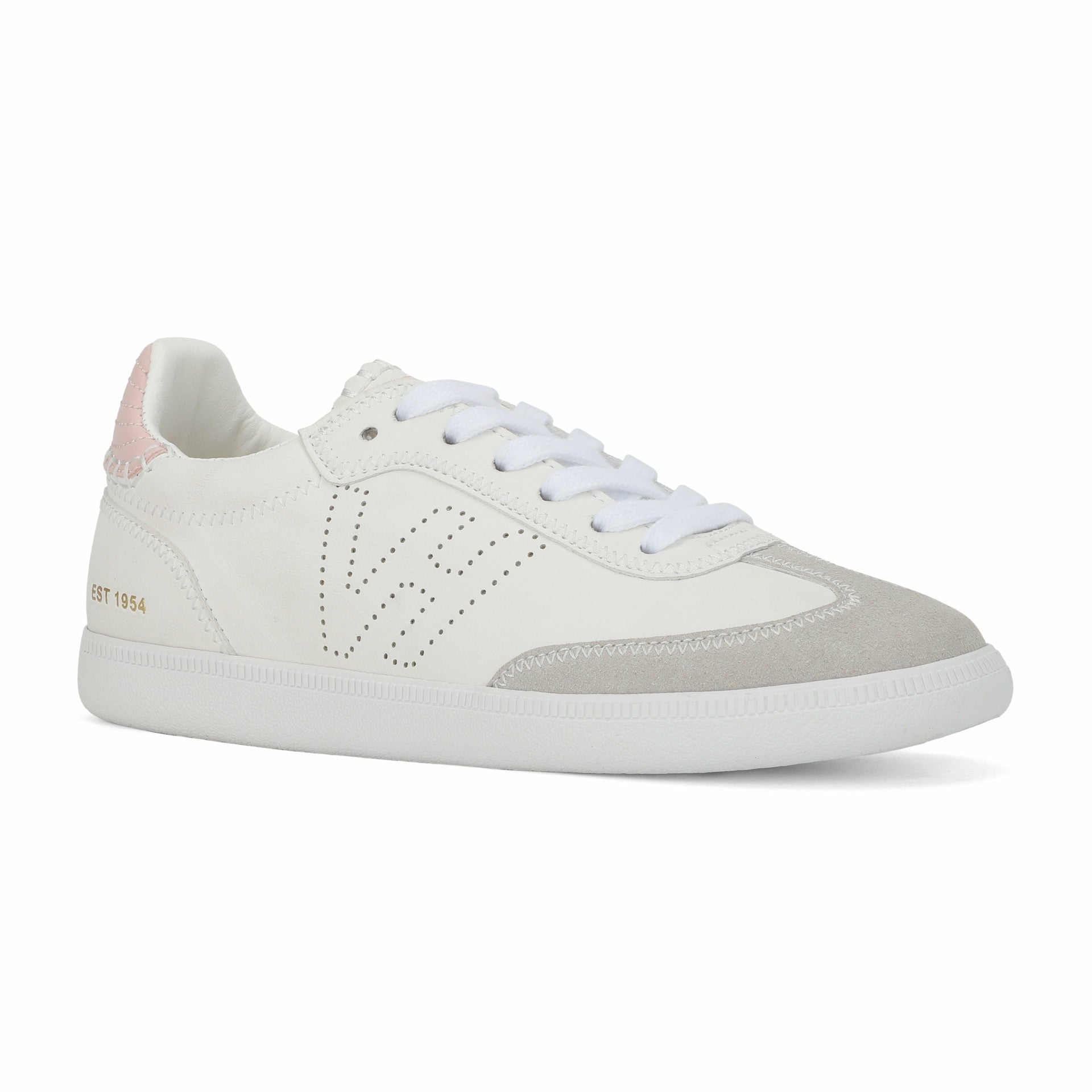 CRISP - WHITE GREY BABY PINK | Vintage Havana Shoes