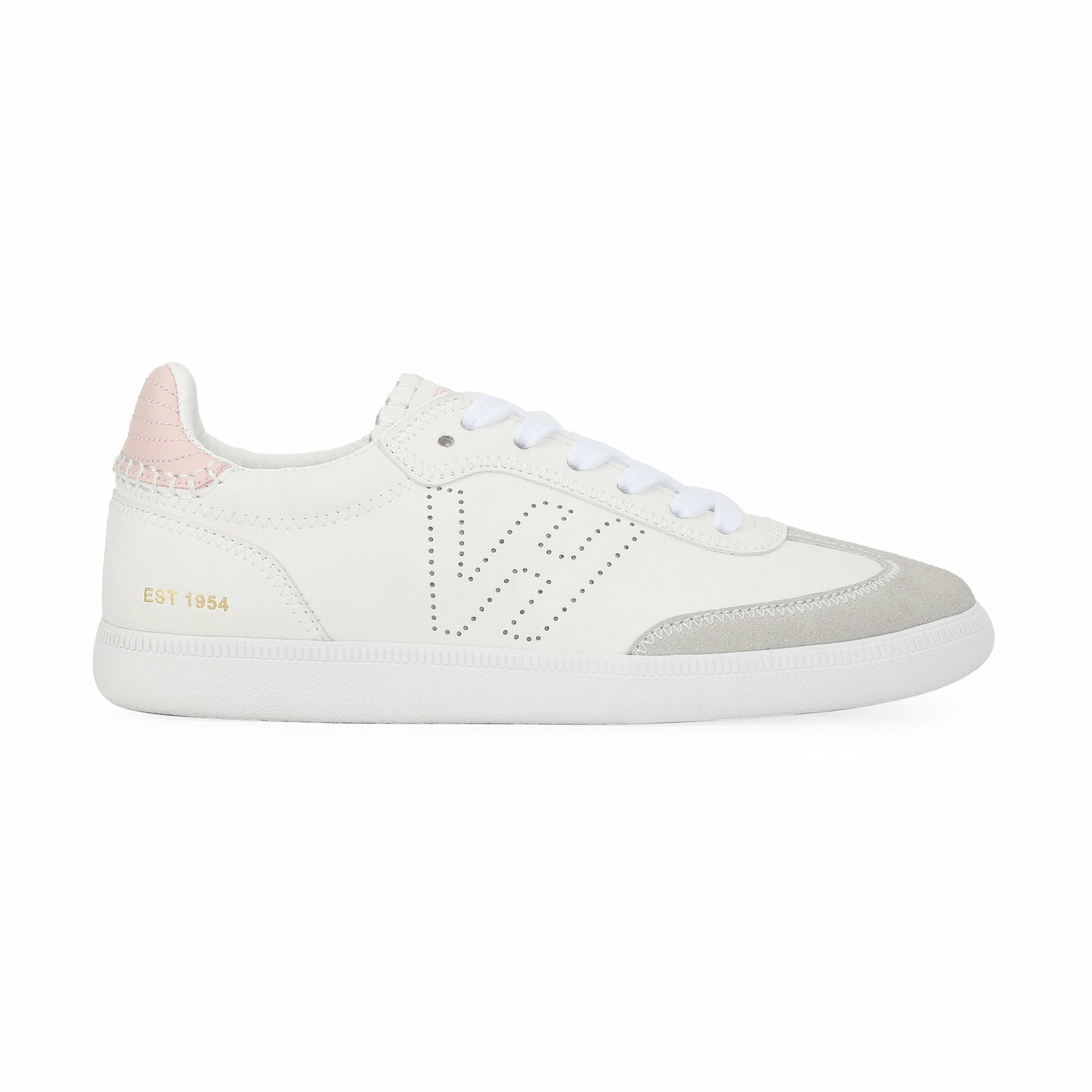 CRISP - WHITE GREY BABY PINK | Vintage Havana Shoes