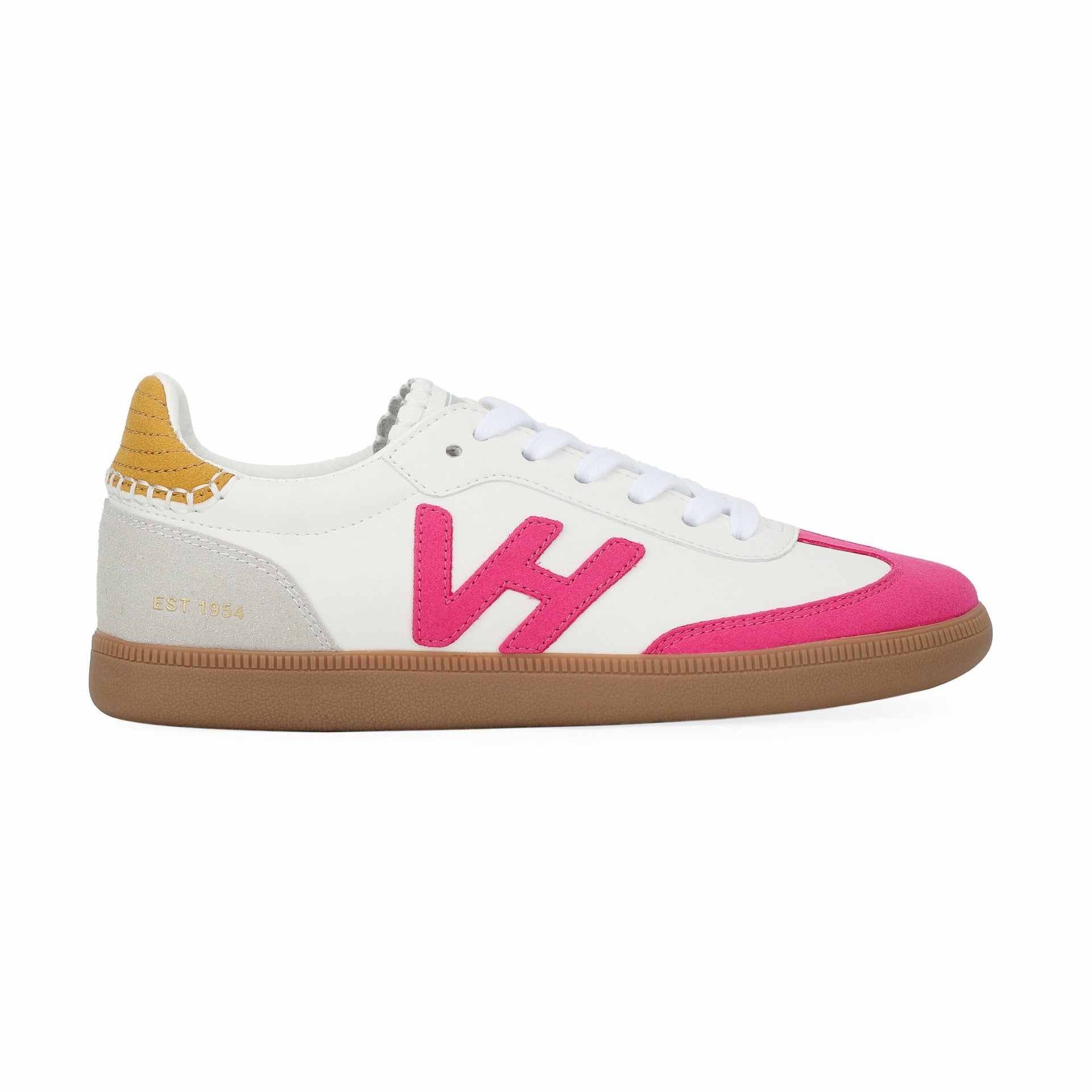CRISP - WHITE NEON PINK | Vintage Havana Shoes