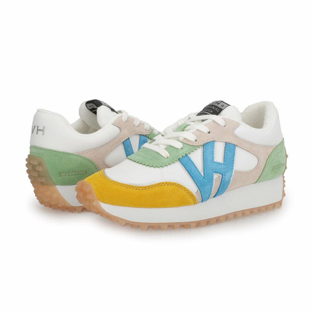 COSMIC - MUSTARD BLUE MINT MULTI | Vintage Havana Shoes