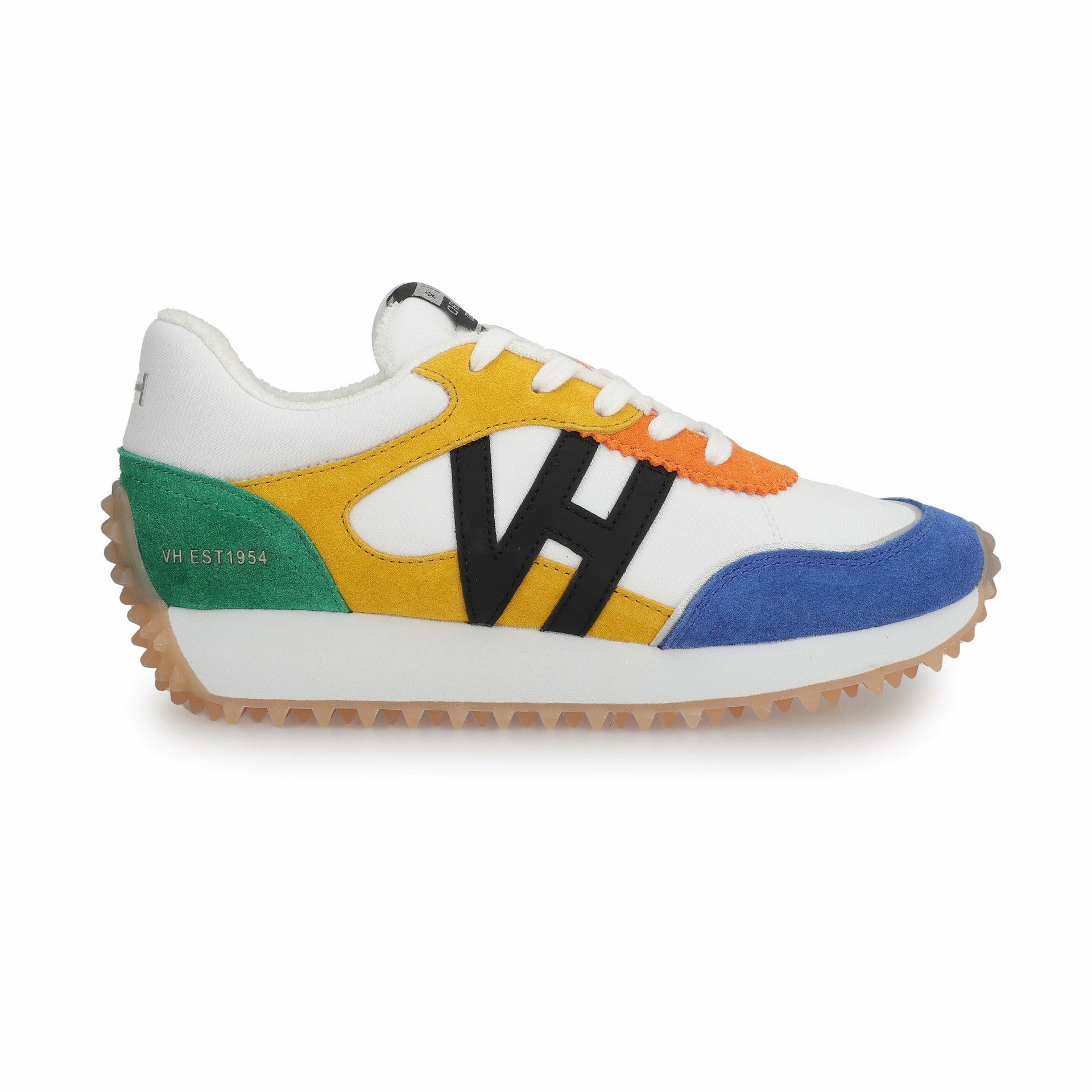 COSMIC - BLUE MUSTARD ORANGE MULTI | Vintage Havana Shoes