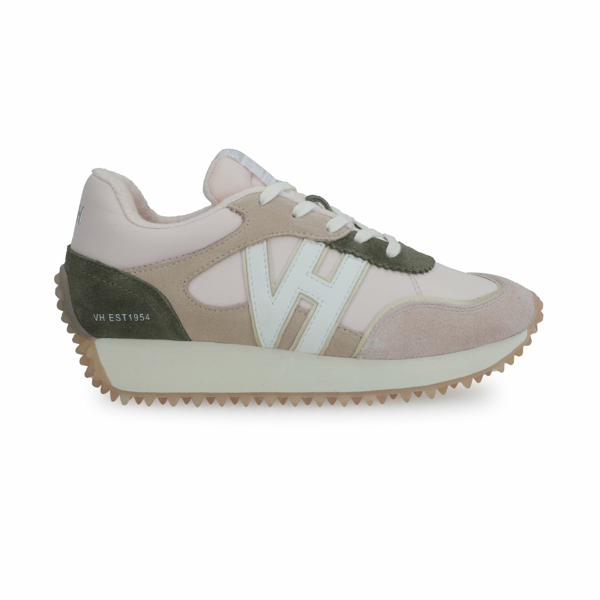 COSMIC - BLUSH NUDE OLIVE MULTI | Vintage Havana Shoes