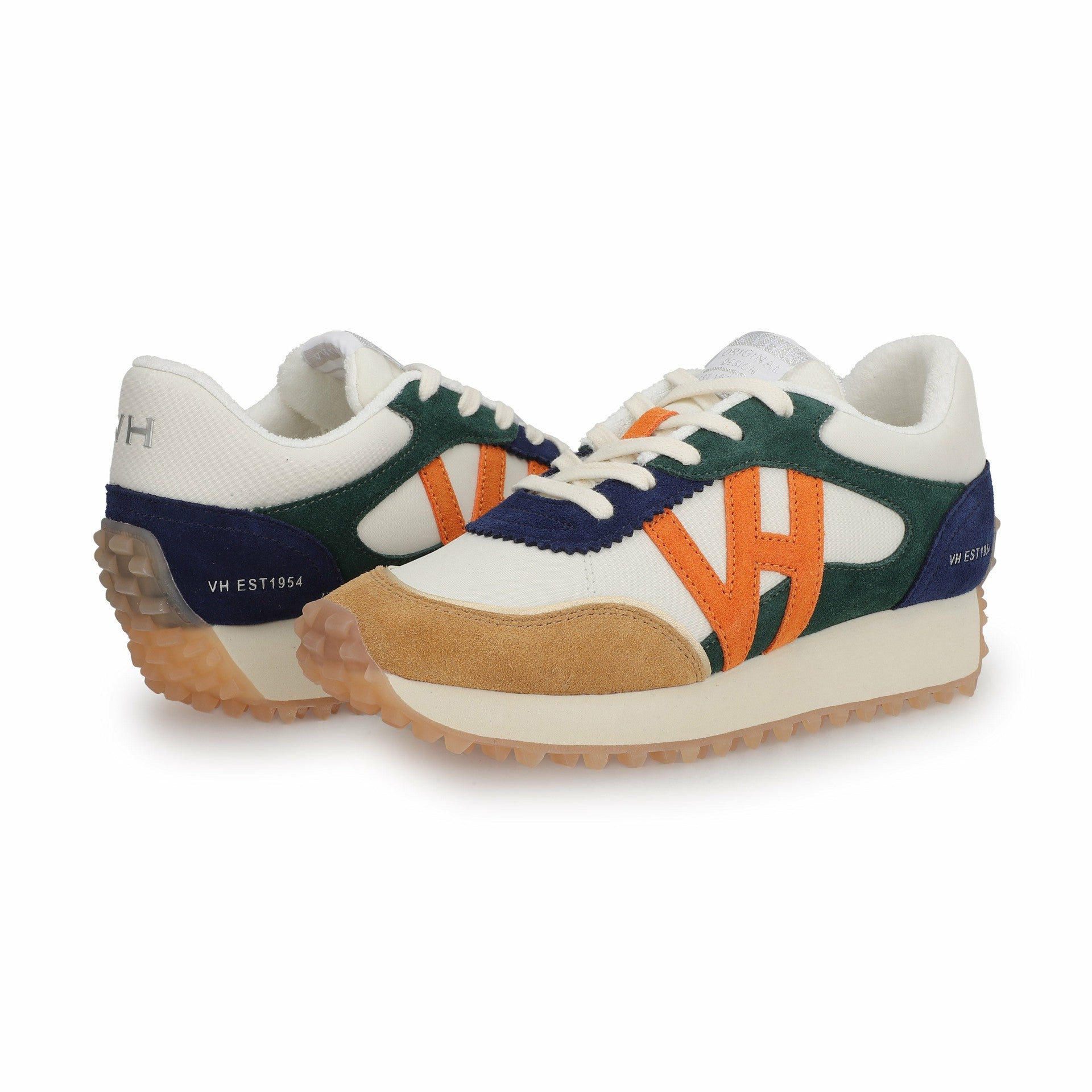 COSMIC - TAN BLUE GREEN MULTI | Vintage Havana Shoes