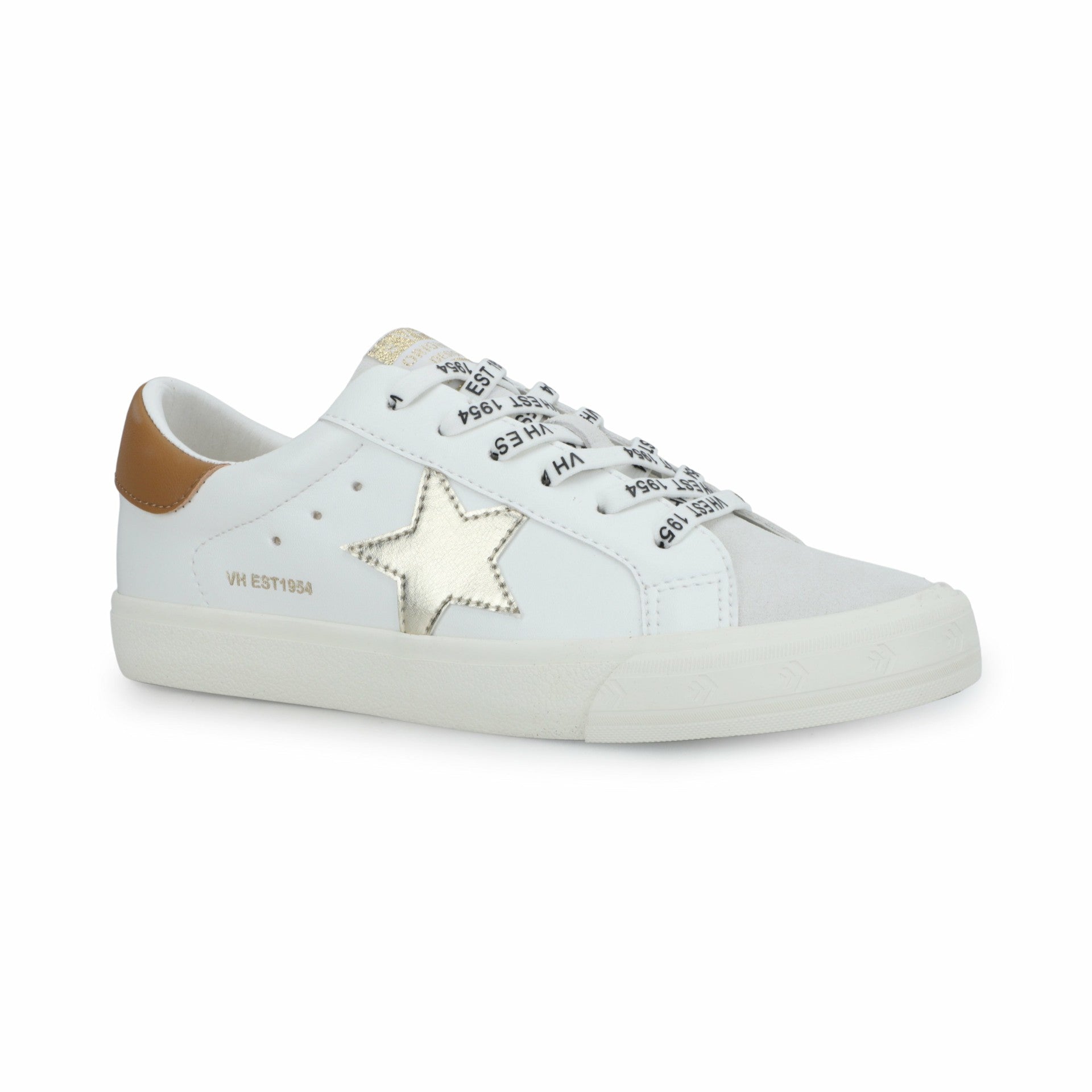 GRANDE WHITE/TAN/GOLD/GREY | Vintage Havana Shoes