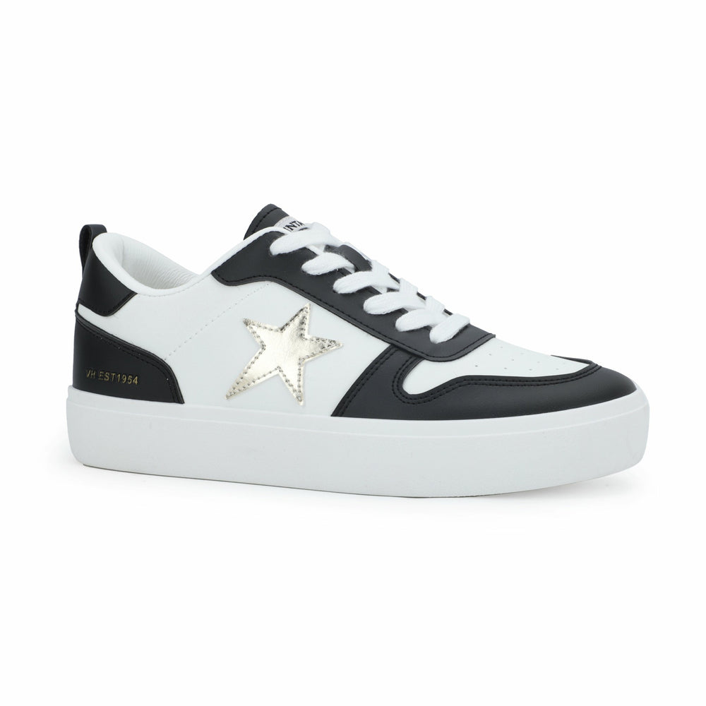 AURA - BLACK WHITE GOLD | Vintage Havana Shoes