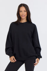 Black Proweave Crewneck | Vintage Havana Clothing