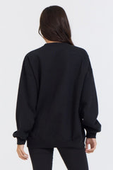 Black Proweave Crewneck | Vintage Havana Clothing