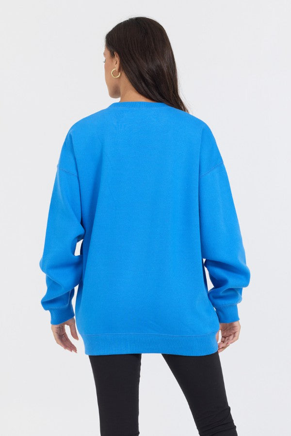 Blue Proweave Crewneck | Vintage Havana Clothing