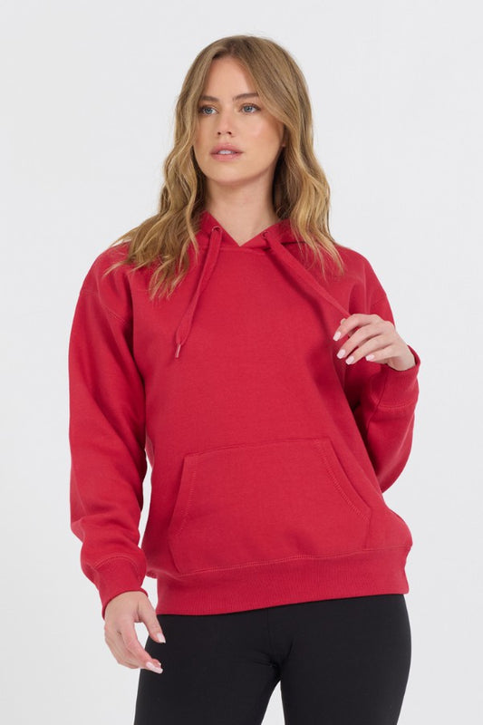 Red Proweave Pullover Hoodie | Vintage Havana Women