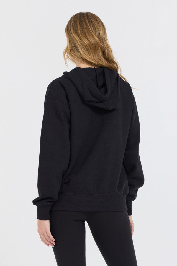 Black Proweave Pullover Hoodie | Vintage Havana Clothing