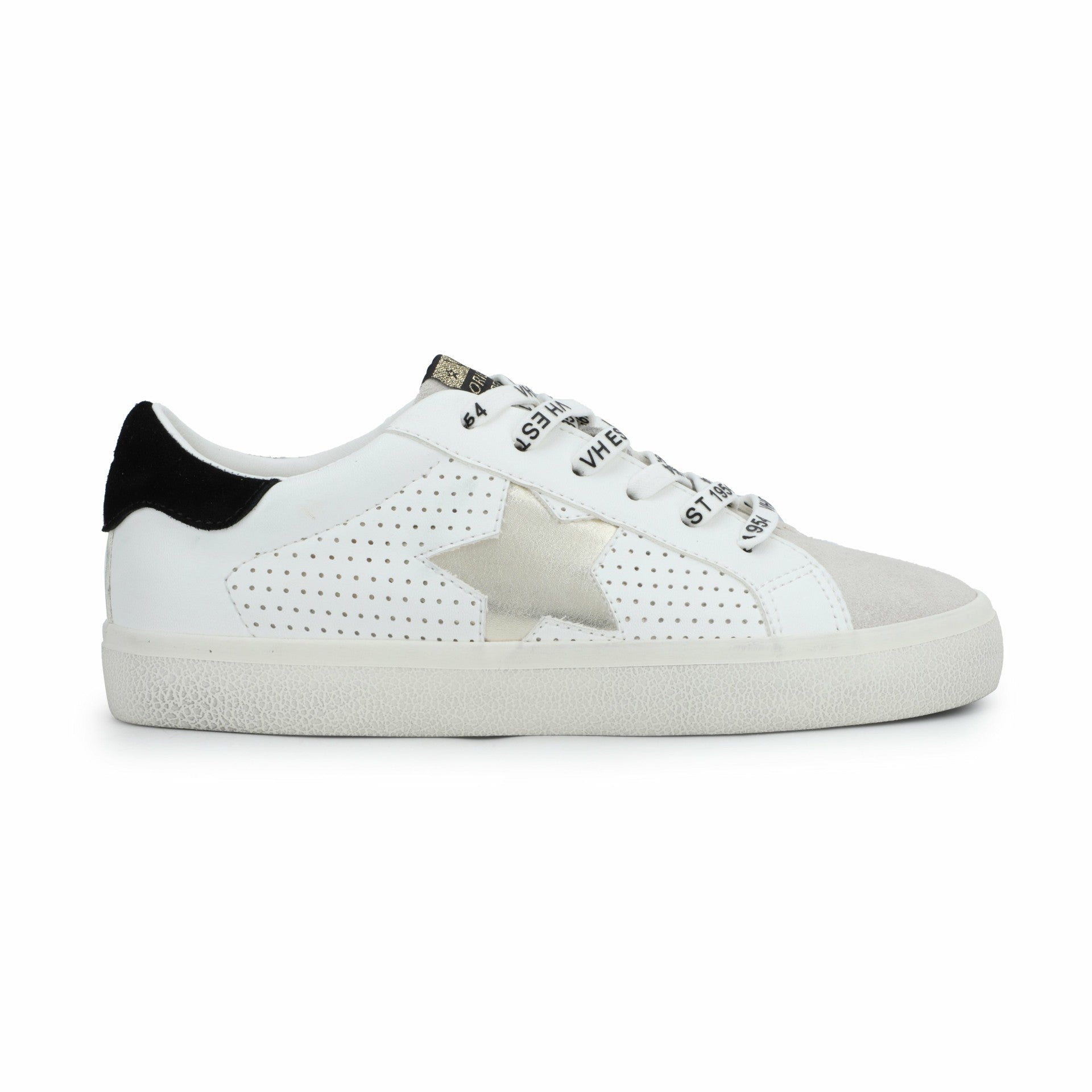 GADOL - WHITE GREY GOLD | Vintage Havana Shoes