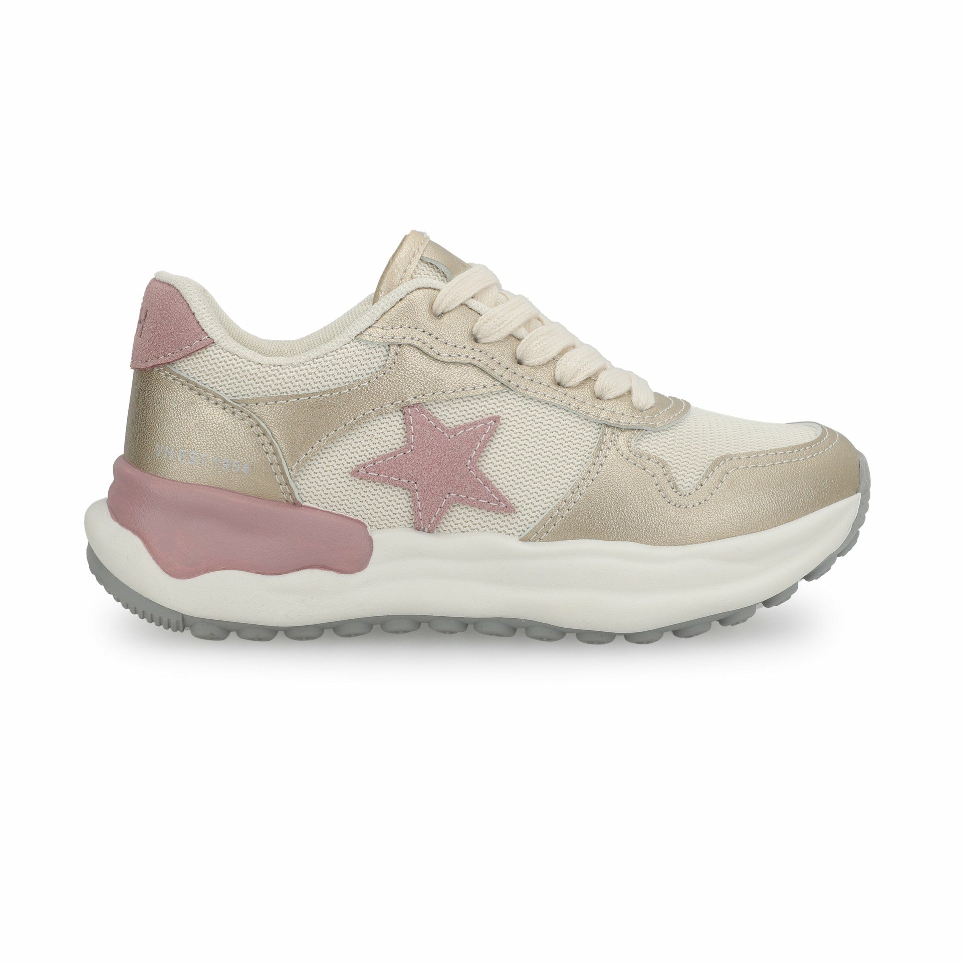 KIDS SWIFT - WASHED GOLD/ LIGHT PINK | Vintage Havana Shoes