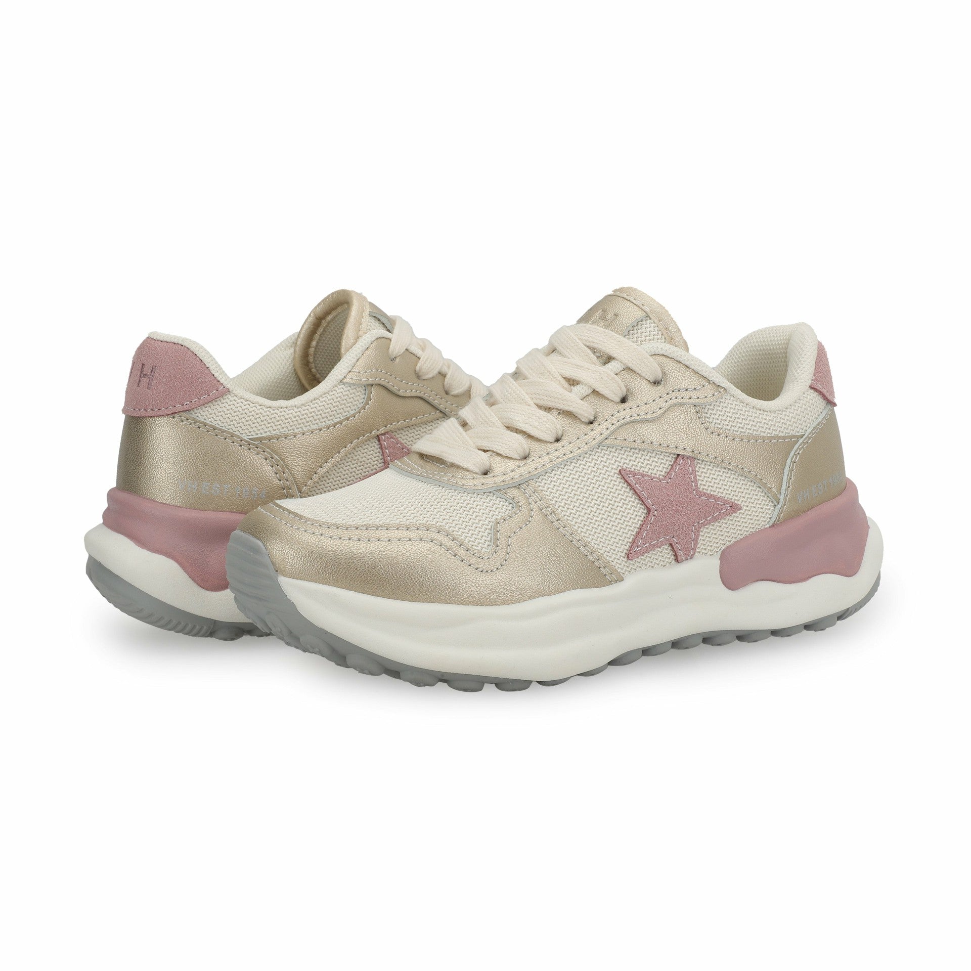 KIDS SWIFT - WASHED GOLD/ LIGHT PINK | Vintage Havana Shoes