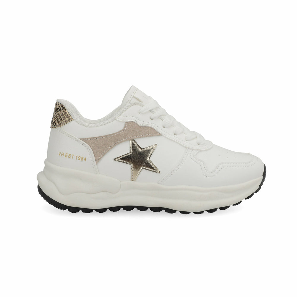 KIDS SWIFT - WHITE TAUPE GOLD | Vintage Havana Shoes
