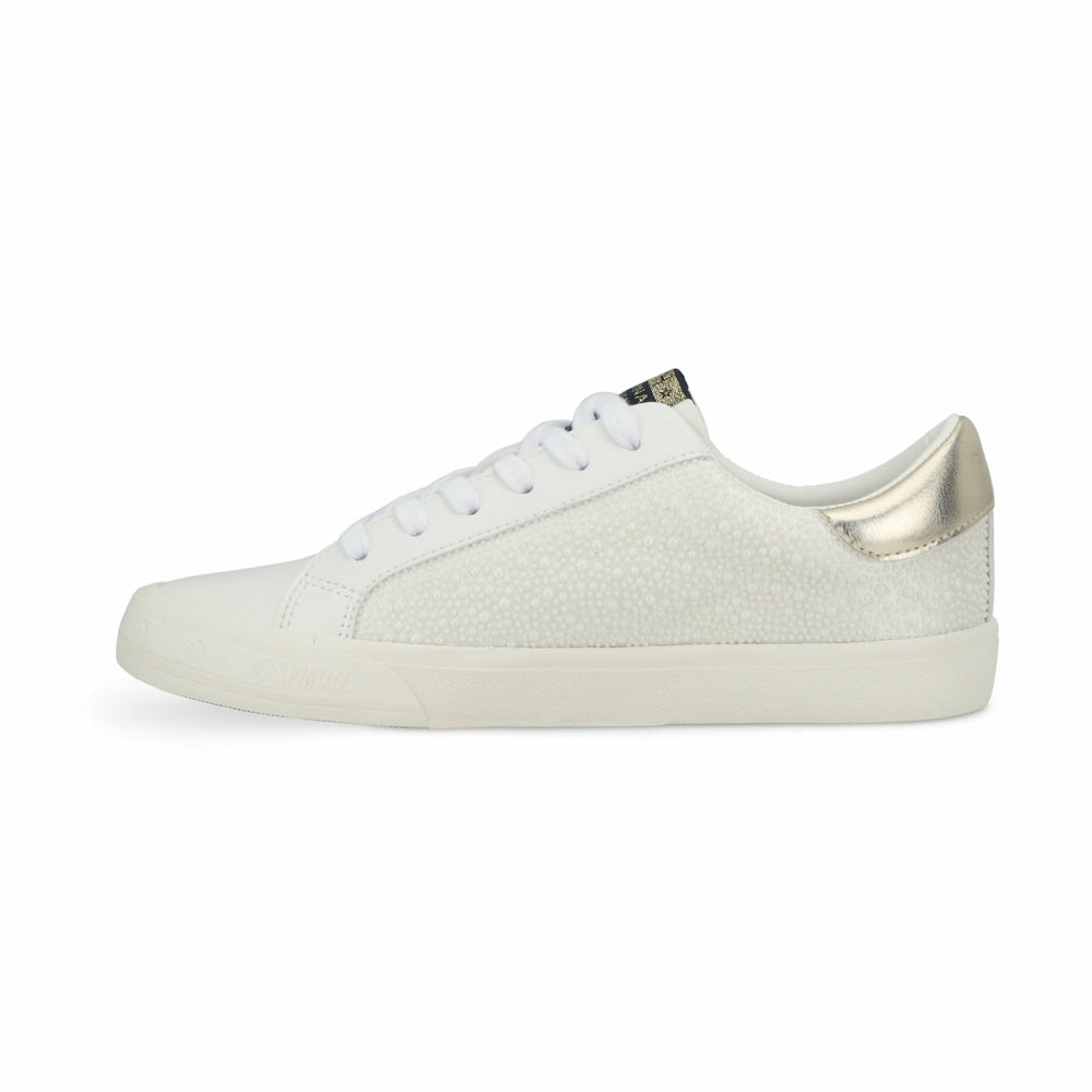 GRANDE - WHITE GOLD PEARLS POP | Vintage Havana Shoes