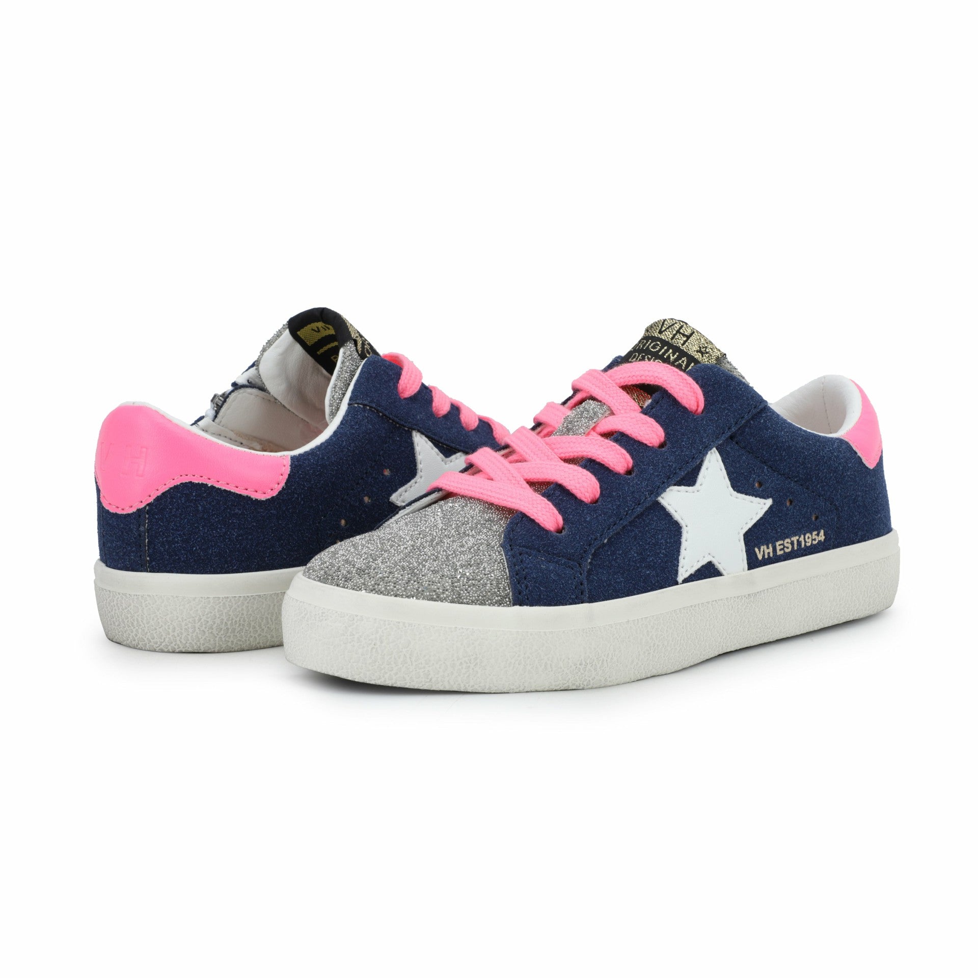 KIDS VAIL - NAVY/ MATT SPARKLE | Vintage Havana Shoes