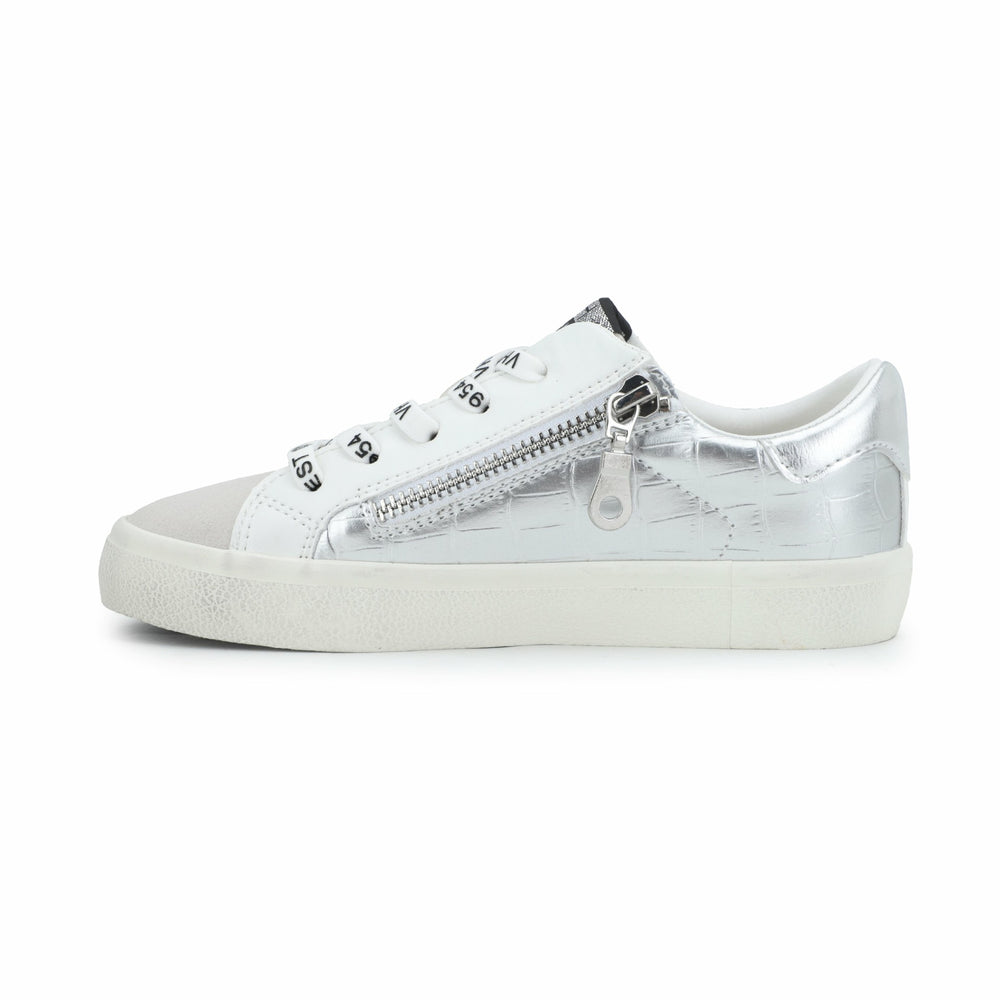 KIDS VAIL - SILVER CROCO MULTI | Vintage Havana Shoes
