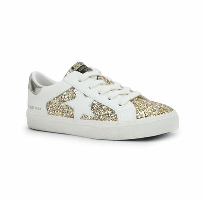 KIDS VAIL - WHITE/ GOLD GLITTER | Vintage Havana Women