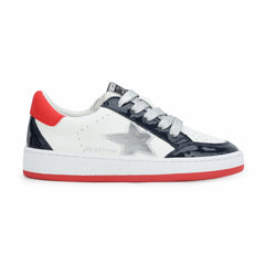 KIDS ARIELLA - WHITE/ PATENT/ NAVY/ RED | Vintage Havana Shoes
