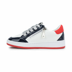 KIDS ARIELLA - WHITE/ PATENT/ NAVY/ RED | Vintage Havana Shoes