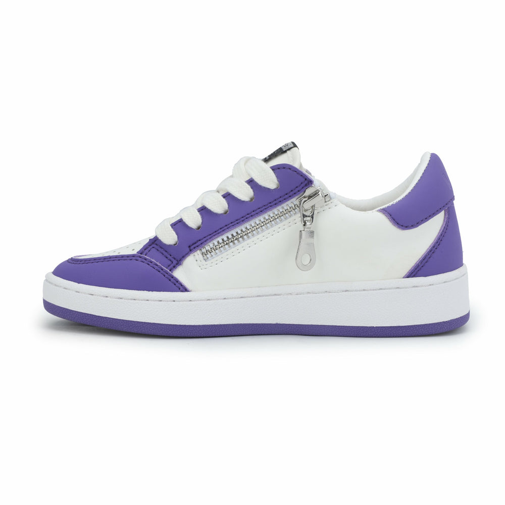 KIDS ARIELLA - WHITE/ PURPLE MULTI | Vintage Havana Shoes