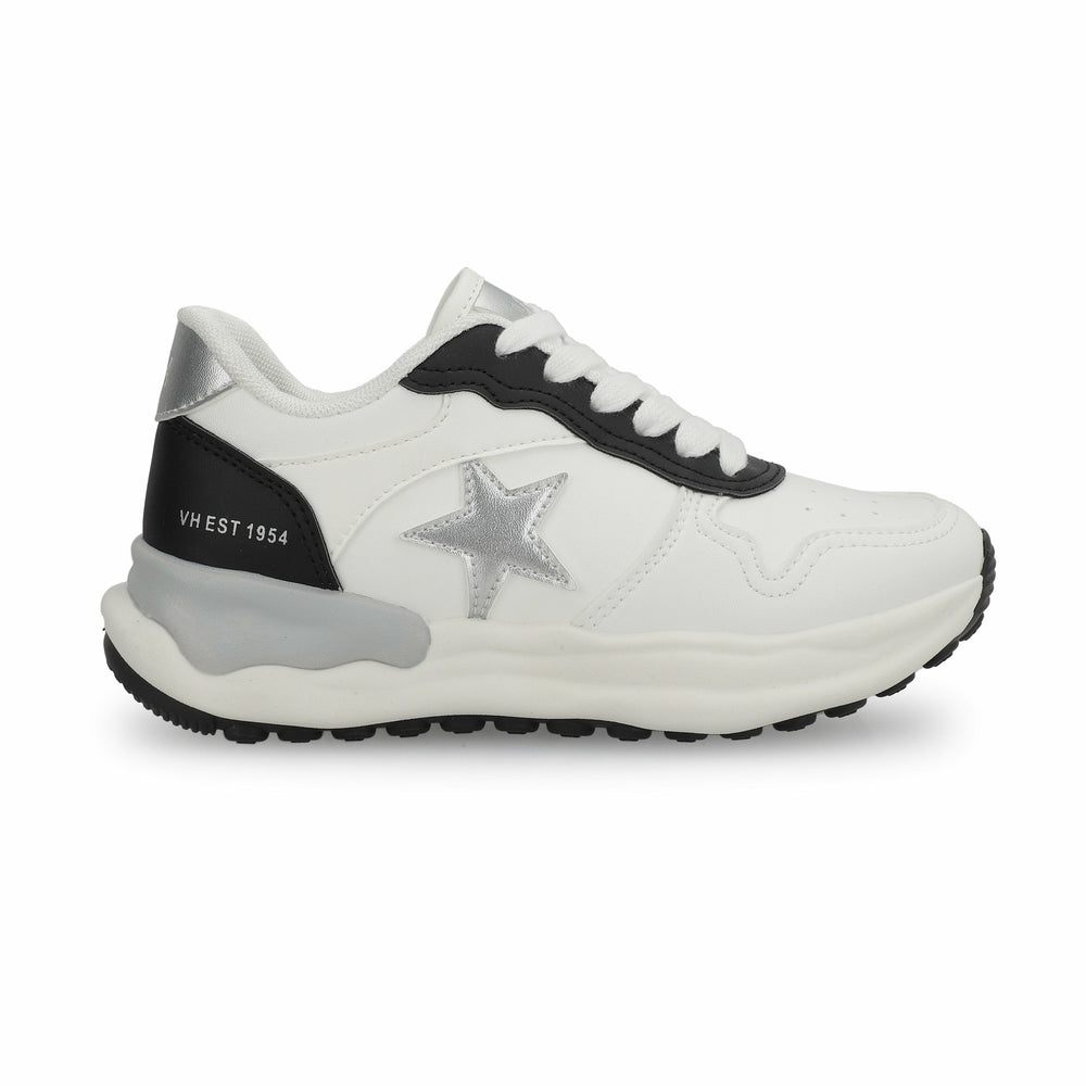 KIDS SWIFT - BLACK/ WHITE MULTI | Vintage Havana Shoes