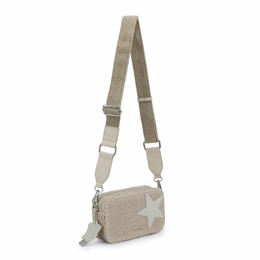 MINI MEME - BEIGE RAFIA | Vintage Havana Accessories