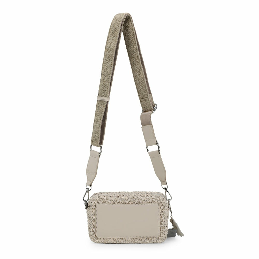 MINI MEME - BEIGE RAFIA | Vintage Havana Accessories