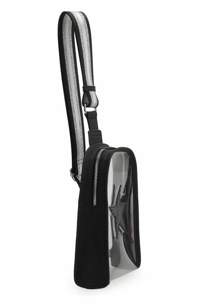 Alexa Bag - Clear Black | Vintage Havana Women