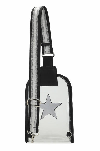 Alexa Bag - Clear Black | Vintage Havana Women