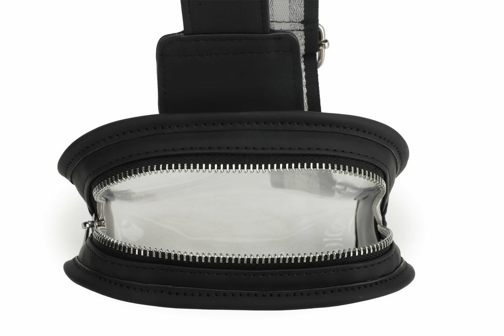 Alexa Bag - Clear Black | Vintage Havana Accessories