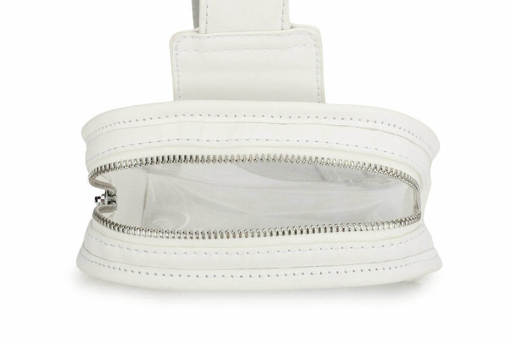 Alexa Bag - Clear White | Vintage Havana Accessories