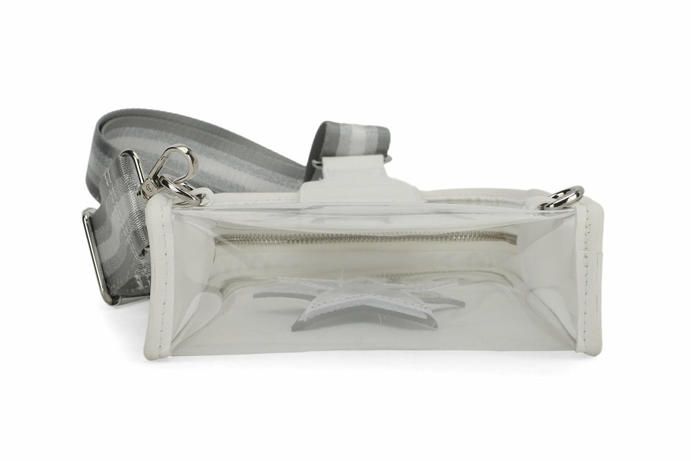Alexa Bag - Clear White | Vintage Havana Accessories