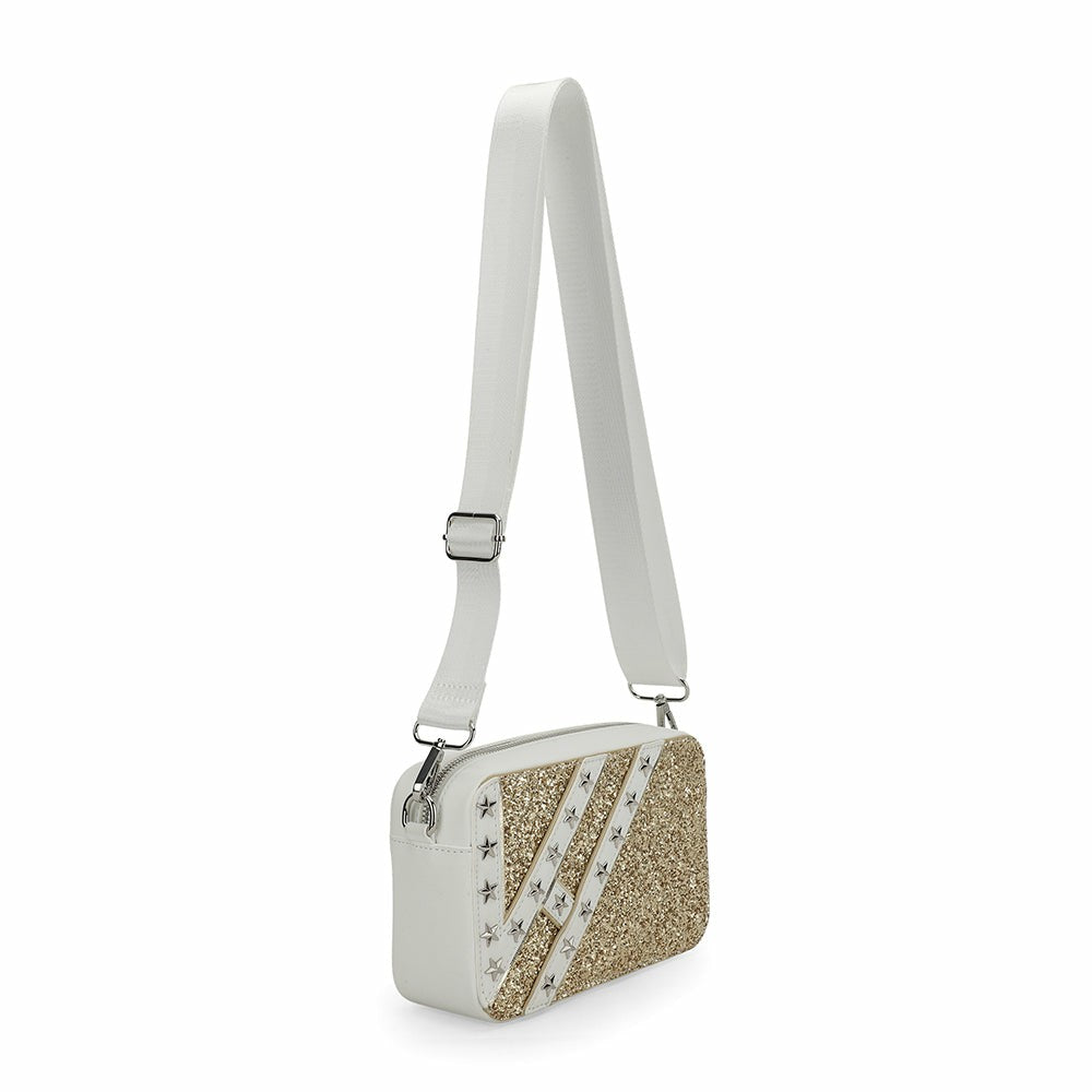 JOYCE BAG - GOLD GLITTER | Vintage Havana Accessories