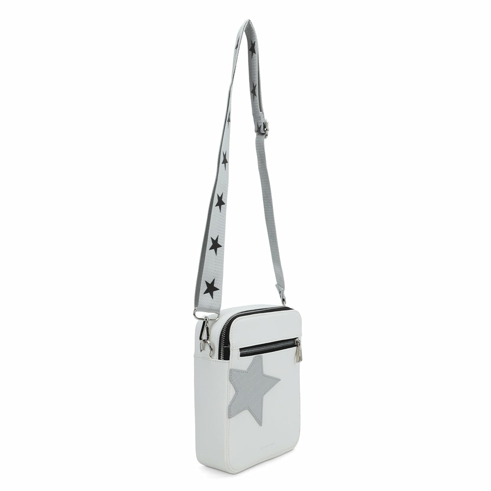 JOY BAG - SILVER CROCO | Vintage Havana Accessories