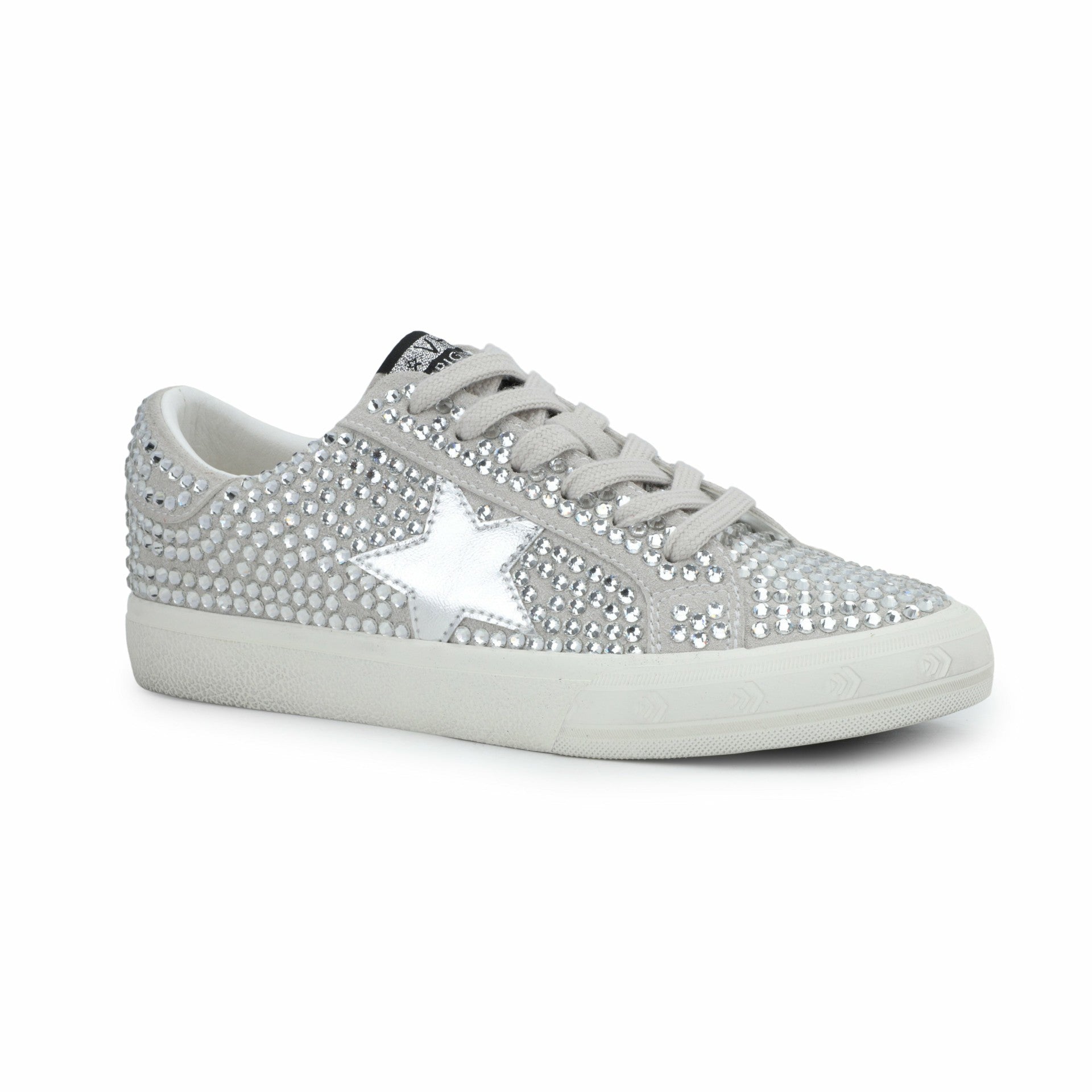 GRANDE - SILVER FULL RHINESTONE | Vintage Havana Shoes