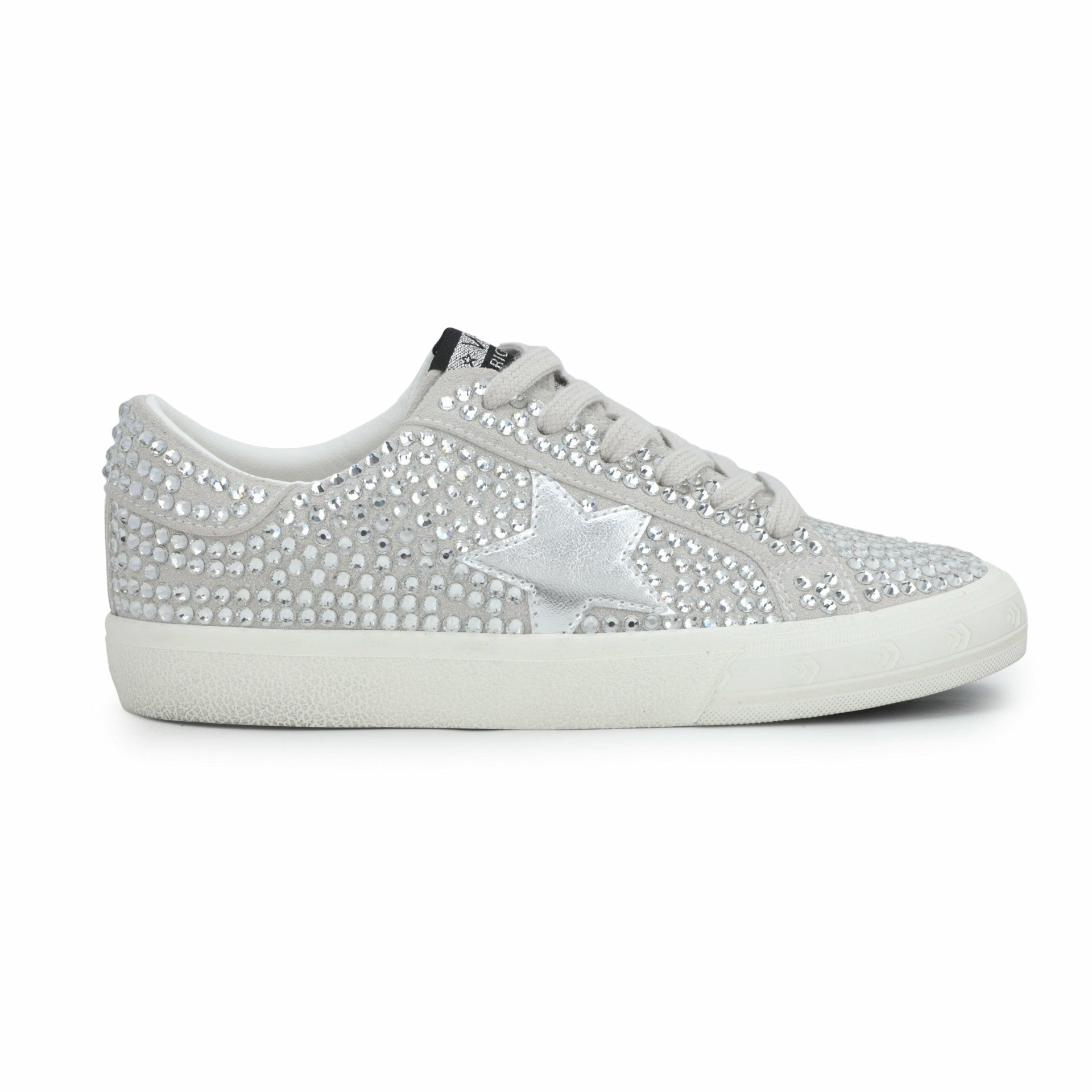 GRANDE - SILVER FULL RHINESTONE | Vintage Havana Shoes