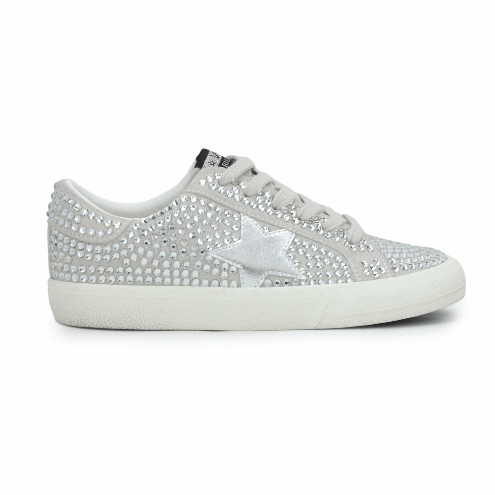 GRANDE - SILVER FULL RHINESTONE | Vintage Havana Shoes