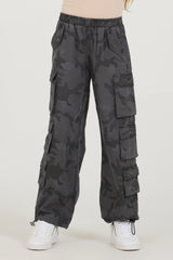 Kids Camo Tencel Cargo Pant | Vintage Havana Clothing
