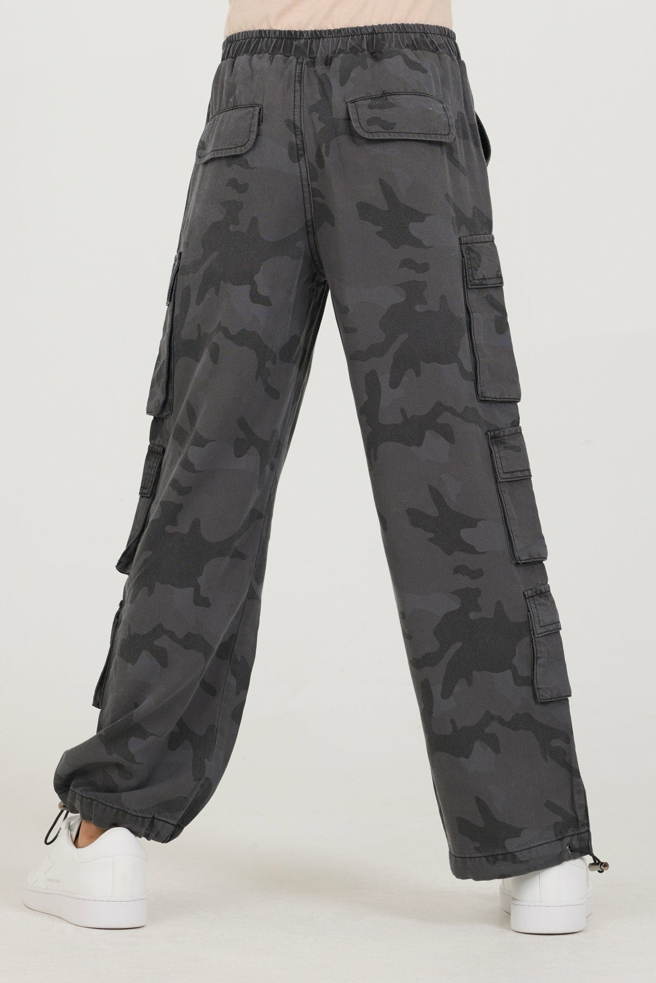 Kids Camo Tencel Cargo Pant | Vintage Havana Clothing