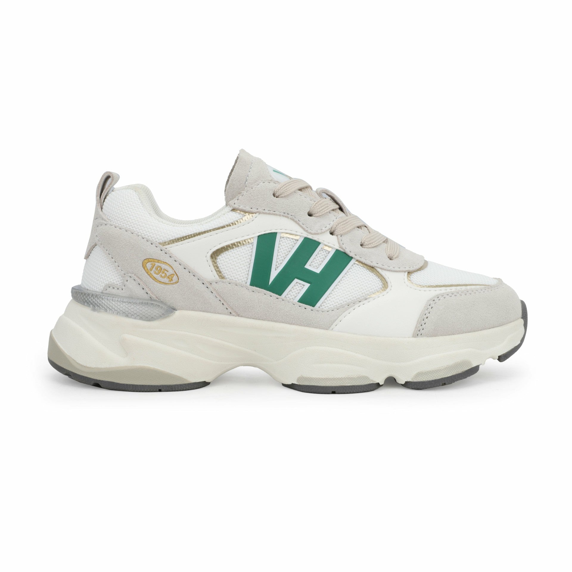 DASH 2 - WHITE GREEN WASHED GOLD | Vintage Havana Shoes