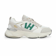 DASH 2 - WHITE GREEN WASHED GOLD | Vintage Havana Shoes