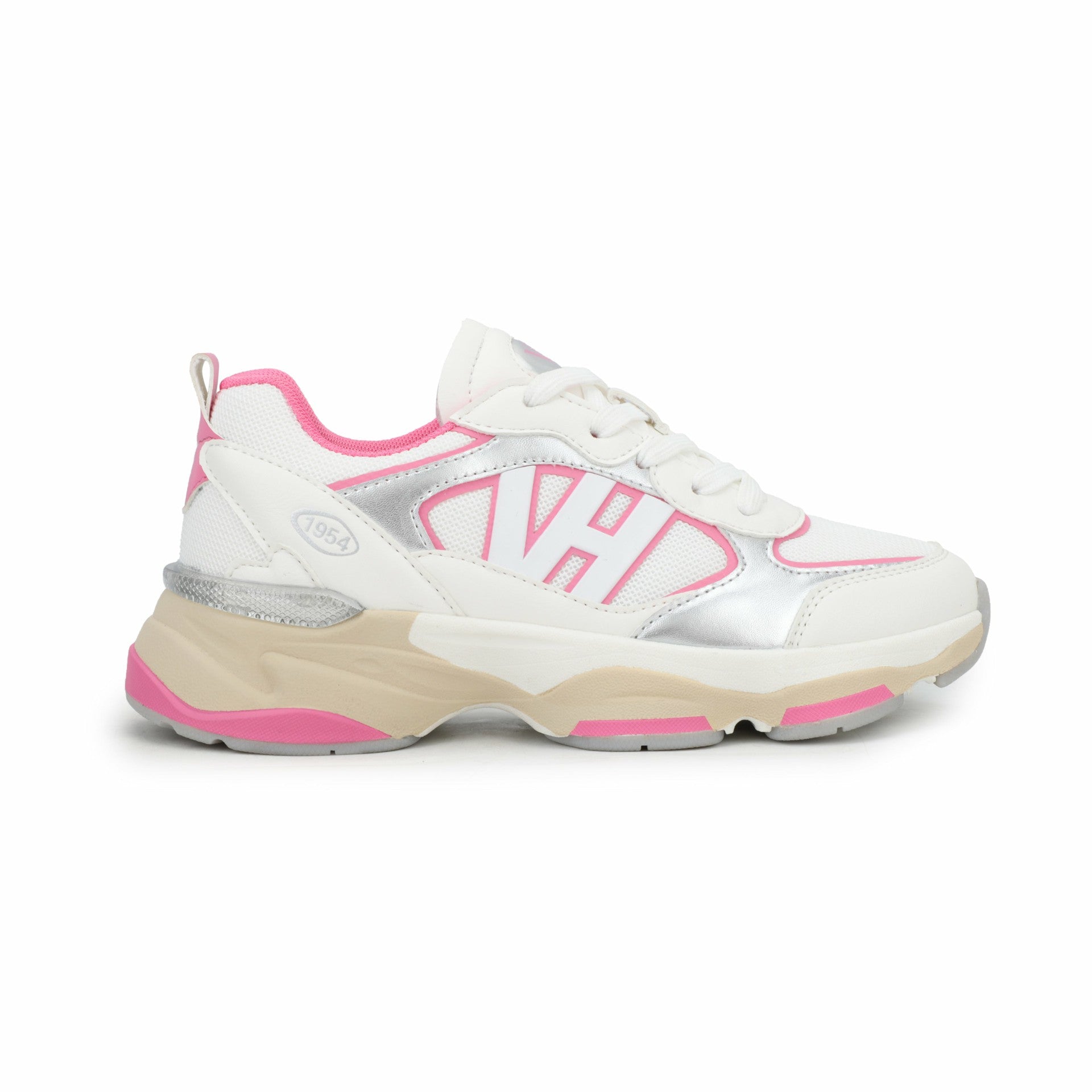 DASH 6 - WHITE/SILVER/PINK | Vintage Havana Shoes