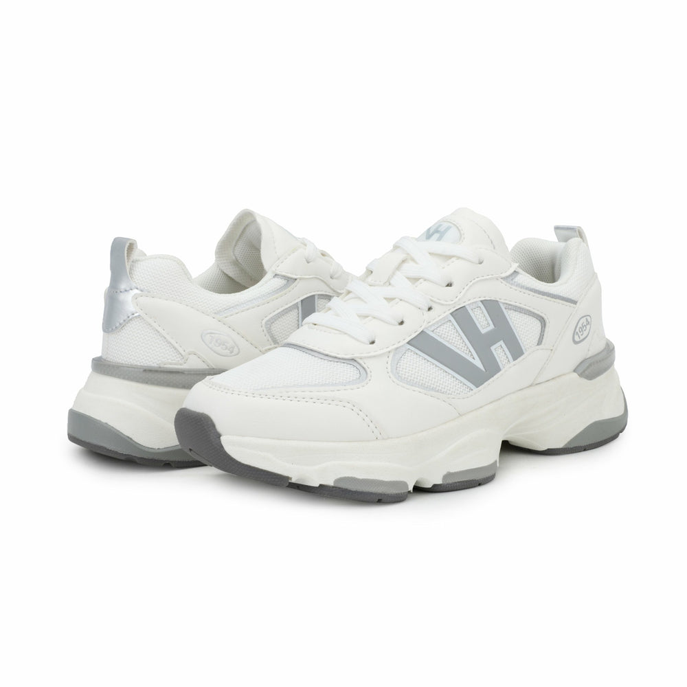 DASH 10 - WHITE/GREY | Vintage Havana Shoes