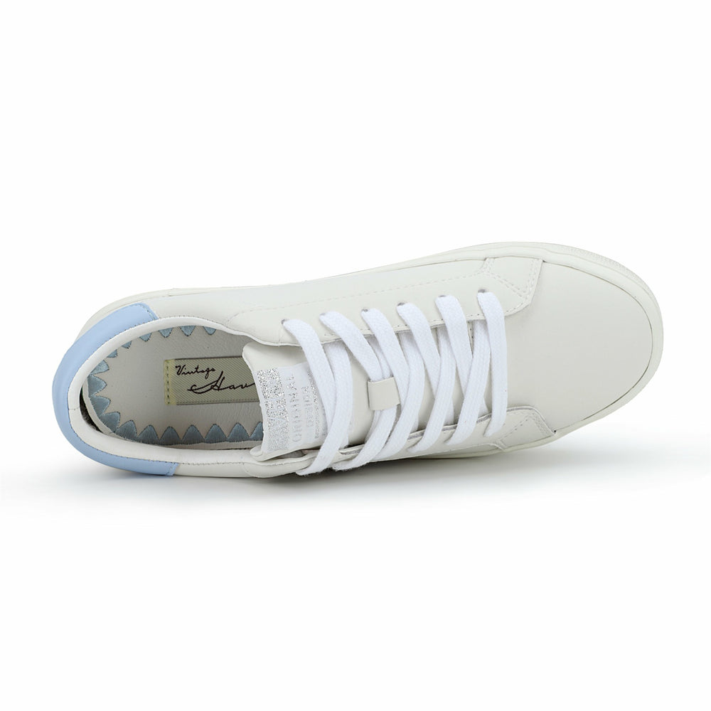 NINA - WHITE/SKY MULTI | Vintage Havana Shoes