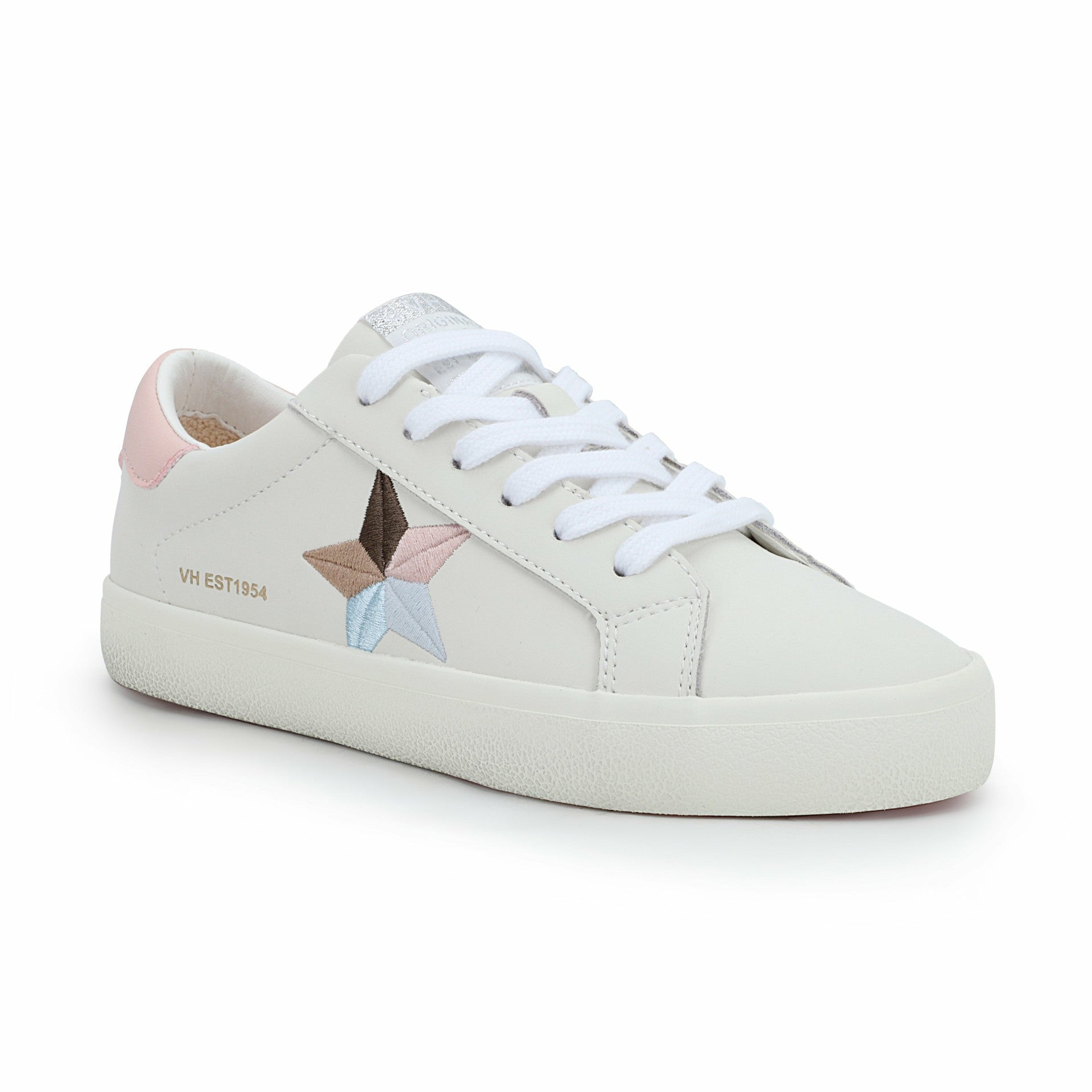 NINA - WHITE/PINK | Vintage Havana Shoes