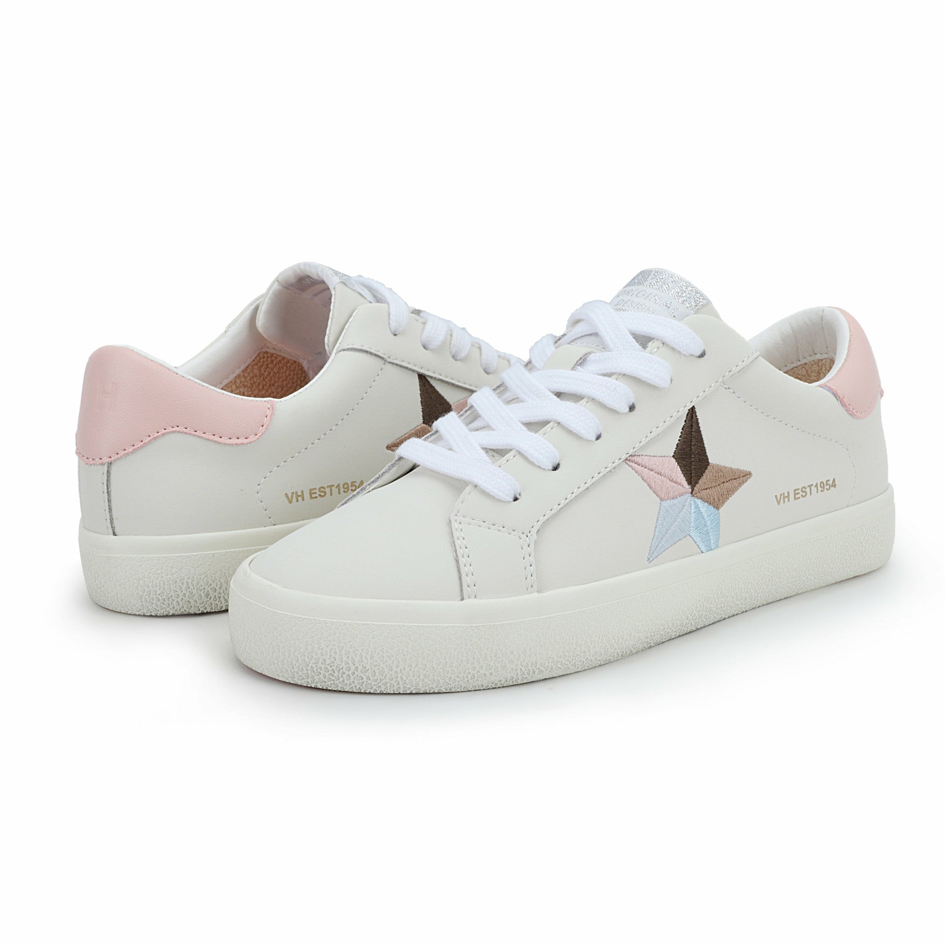 NINA - WHITE/PINK | Vintage Havana Shoes