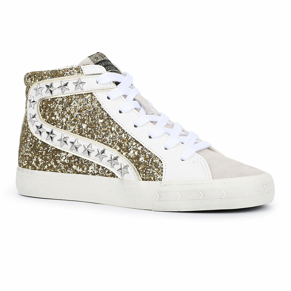 MATEEL - GOLD/GREY MULTI | Vintage Havana Shoes